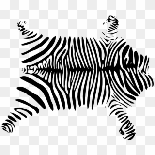 African Skin Zebra Png Image - Animal Skin Clipart, Transparent Png