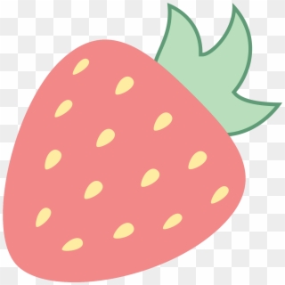 Cheesecake Transparent Cartoon Strawberry - Pink Strawberry Vector Png, Png Download