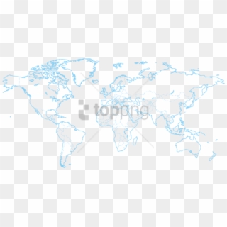 Free Png Download Christmas Around The World, Wind - World Map, Transparent Png