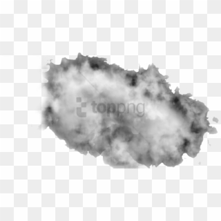 Free Png Smoke Cloud Png Png Image With Transparent - Monochrome, Png Download