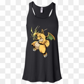 Shop From 1000 Unique Dragonite Thunder Punch Racerback - Shirt, HD Png Download