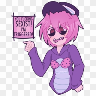“ Triggered Femmy Is Triggered Reblogs < Likes - Leafy Femmy, HD Png Download
