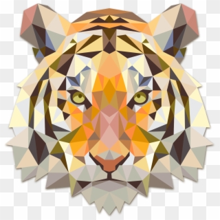 Tiger Clipart Transparent Background - Tiger Art Transparent Background, HD Png Download
