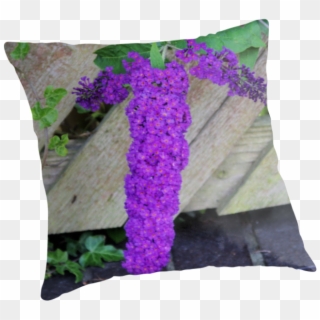 Purple Pleasure Throw Pillows By Francis Drake - Cushion, HD Png Download