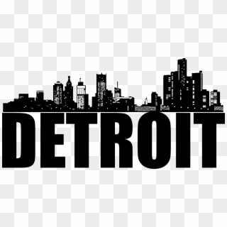 Detroit Skyline Ccsd - Detroit City Skyline Png, Transparent Png