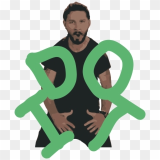 Drawn By Computer - Just Do It Shia Png, Transparent Png