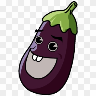 Downloads 12 Eggplant Royalty Free Clipart - Eggplant With Face Clipart, HD Png Download