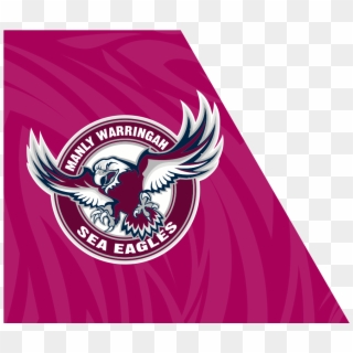 Manly Logo Sydney Roosters Logo - Manly Nrl, HD Png Download