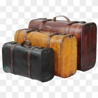 Vintage Style Luggage, HD Png Download