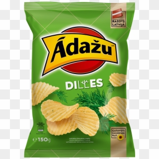 Potato Chips With Dill Flavour - Ādažu Čipsi, HD Png Download