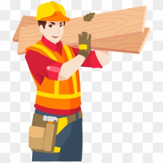 Worker Vector Labor Day - Labour Png, Transparent Png