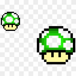 Mario Mushroom - Pixel Mario Mushroom Gif, HD Png Download