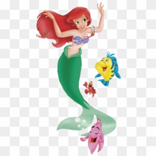 Ariel Vector The Little Mermaid - Little Mermaid Ariel, HD Png Download