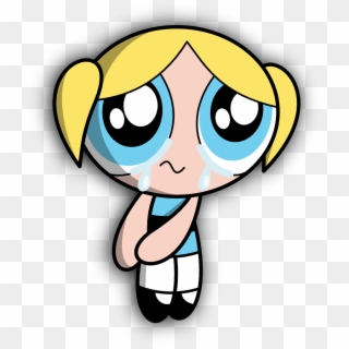 Crying Cartoons - Powerpuff Girls Cry Bubbles, HD Png Download