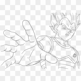 Download Goku And Vegeta Drawing At Getdrawings - Vegeta Super Saiyan  Drawing PNG image for …