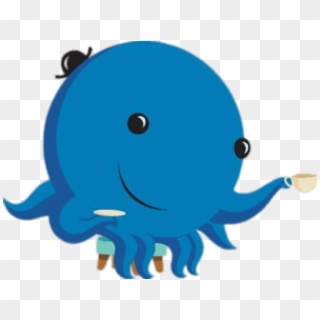 Free Png Download Oswald Having A Cup Of Tea Clipart - Oswald The Octopus Png, Transparent Png