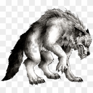 Free Png Werewolf Drawing Png Image With Transparent - Werewolf Drawing, Png Download