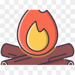 Bonfire Clipart Fire Wood , Png Download - Clip Art, Transparent Png