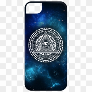 Blue All Seeing Eye Iphone 5 Case - Mobile Phone Case, HD Png Download