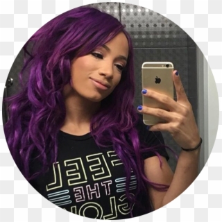 Random Sasha Banks Icons - Lace Wig, HD Png Download