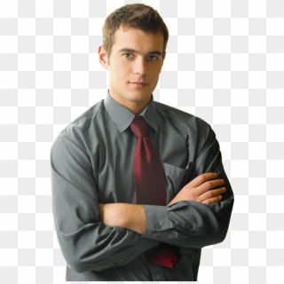 Crossed-arms - Transparent Male Model Png, Png Download
