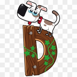 D Letter Vector Free Png Pic Photo - Wood Letters Cartoon, Transparent Png  - 2917x2917(#2947136) - PngFind