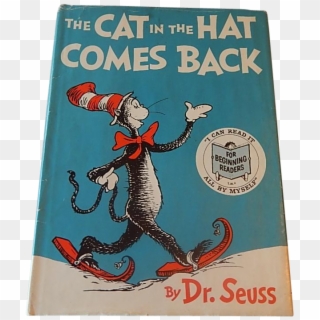 The Cat In The Hat Comes Back Written By Dr - Cartoon, HD Png Download