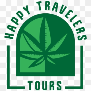 Happy Travelers Weed Cannabis Tours - Vector Graphics, HD Png Download