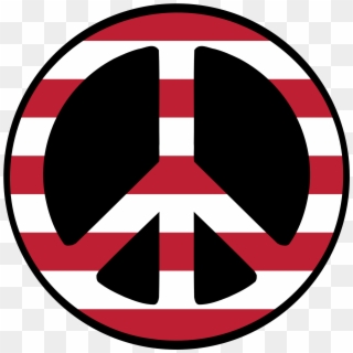 United States Peace Symbol Flag Base 2 1969px 141 - Logo Dream League Soccer 2018 Persija, HD Png Download