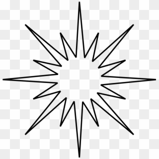 Png For - 16 Pointed Star, Transparent Png