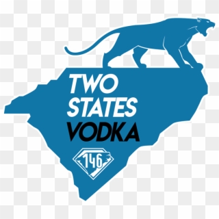 Twenty-five Years Ago The Carolinas Became Home To - Carolina Panthers Two States Logo, HD Png Download