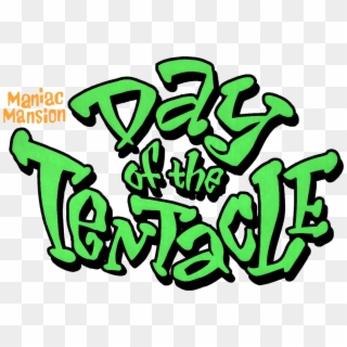 Maniac Mansion - Day Of The Tentacle Logo Png, Transparent Png