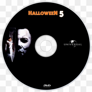 The Revenge Of Michael Myers Dvd Disc Image - Halloween 5 The Revenge, HD Png Download