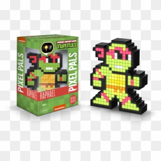 Pdp Pixel Pals Teenage Mutant Ninja Turtles Raphael - Pixel Pals Ninja Turtles, HD Png Download