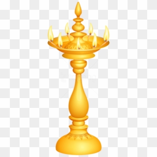 Free Png Download Indian Deco Candlestick Png Clipart - Oil Lamp Diwali Lamp Png, Transparent Png