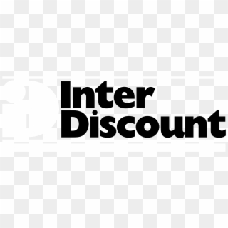 Inter Discount Logo Black And White - Graphics, HD Png Download