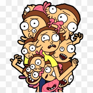Multi Head Morty, HD Png Download