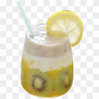 Lemonade Png Transparent Black And White Library - Smoothie, Png Download