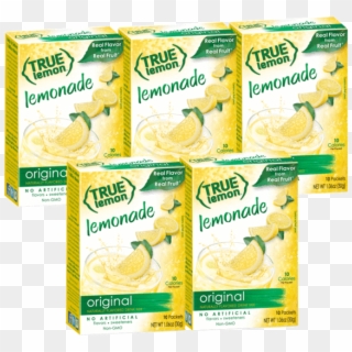True Lemon Original Lemonade 5-pack Hydration Kit - Citrus, HD Png Download