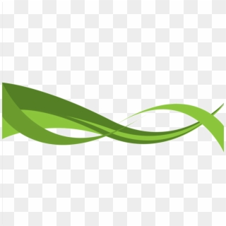Curve Line Green Art Transprent Png Free Ⓒ - Green Curved Line Png, Transparent Png