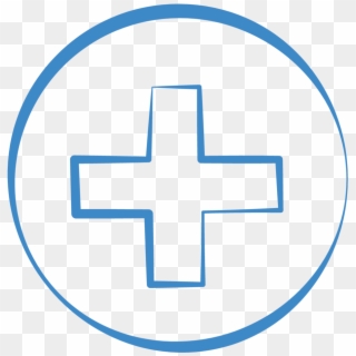 Download Health Circle Cross Full Size Image Pngkit - Cross, Transparent Png