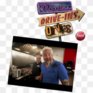 Alttext - Diners Drive Ins And Dives Retro, HD Png Download