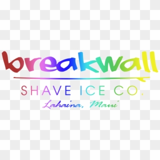 Breakwall Rainbow Logo Transparent - Calligraphy, HD Png Download