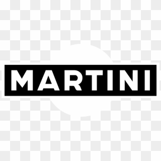 Martini Logo Black And White - Martini, HD Png Download