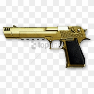 Free Png Gold Revolver Png Png Image With Transparent - 데저트 이글 Png, Png Download