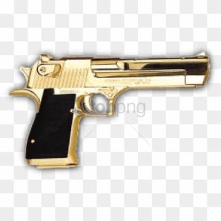 Free Png Gold Revolver Png Png Image With Transparent - Desert Eagle Gold Png, Png Download