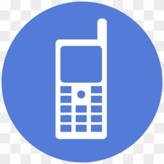 File - Roadsign - Cellphone - Svg - Cell Phone Logo Png, Transparent Png