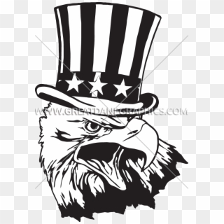 Uncle Sam Eagle - Uncle Sam, HD Png Download