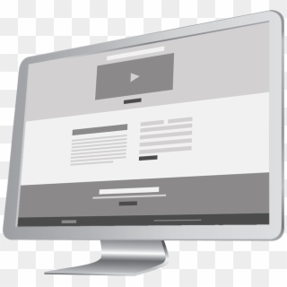 Mac Screen Convert Push Landing Page - Computer Monitor, HD Png Download