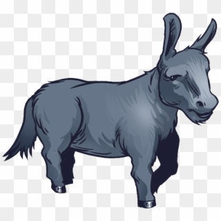 Donkey Free Png Transparent Background Images Free - Burro, Png Download